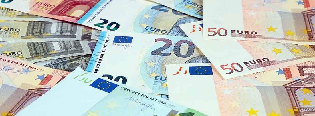 Monedas y billetes de Euro